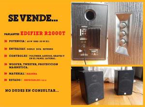 Parlantes Edifier Rt