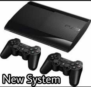 Playstation 3 + 2 Joystick Nuevos+ 2 Juegos