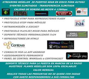 Streaming Reseller Profesional 100% Compatible Con Móviles