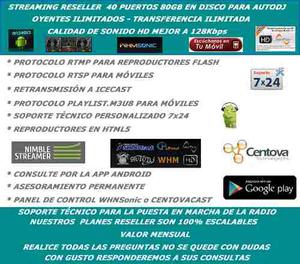 Streaming Reseller Profesional 40 Compatible Con Móviles