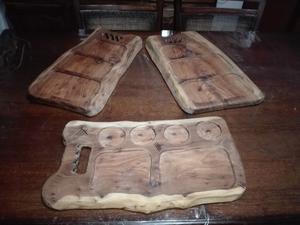 Tablas de madera para picadas