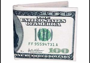 billetera de papel modelo Dolar