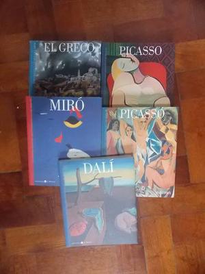 5 Libros Picasso Miró Dalí El Greco Import.
