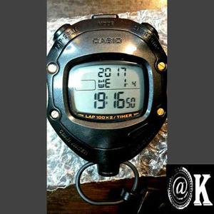 Reloj Cronómetro Casio Hs-80tw-1df Arbitraje Profesional