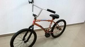 BICICLETA RODADO 20 COLOR COBRE TIPO BMX