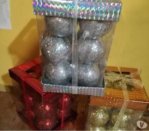 Bolas navideñas x 12 para árbol navideño