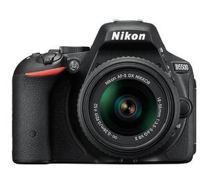 Camara Nikon D5500 + Lente Accesorio 18-55 Mm Vr Ii Negro