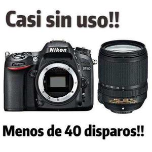Camara Nikon D7100 Con Lente 18-140mm