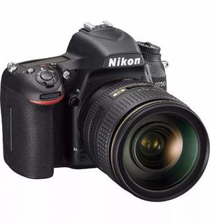 Camara Nikon D750 Kit Lente 24-120mm 24mp Con Gtia Y Factura
