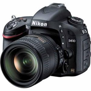 Camara Reflex Nikon D610 Kit Lente 24-85mm 24mp Full Hd