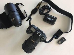 Cámara Nikon D70s +lente Dx 18-135 + Lente Ed 70-300 Vr