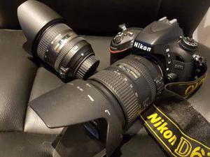 Cámara Réflex Nikon D610 + Lente 24-85 + Lente 28-300 Mm