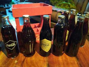Coleccion Coca Cola Cajon Y Botellas
