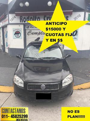 FIAT PALIO FULL 2007 NAF/GNC EXCELENTE !!!! 5 PUERTAS MOTOR