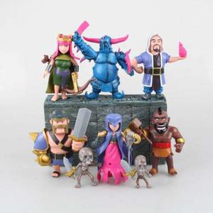 Figuras Clash Royal Of Clans X 6 Unid  Cm Las Mejores!