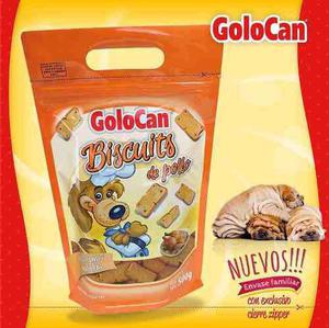 Galletasbiscuits De Pollo X500 Gr Golocan