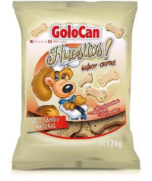 Golocan Huesitos Carne 20 Uni X 120 Gr. Estetican!