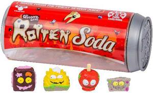 Grossery Gang Lata Rotten Soda Pack Con 4 Figuras Serie 2