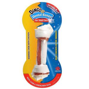 Huesos De Cuero Dingo Dental Medium