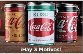 Latas Coca Cola  Coleccionables Pack X 3