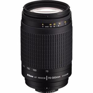 Lente Nikon 70-300 Mm Nikkor Af-p G F/4.5-6 Nuevo