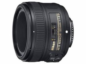 Lente Objetivo Nikon 50mm 1.8 G Af-s Nikkor D3400 D7200
