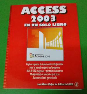 Libro Access  En Un Solo Libro