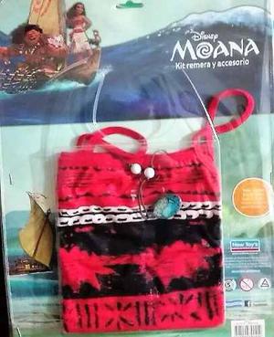 Moana. Kit Remera Y Corazon De Tefiti. Dige Colgante. Exc!!!