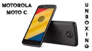 Motorola Moto C 2017 FLASH FRONTAL Nuevos Libres garantia 5