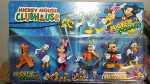 Muñecos Mickey Y Donald, 6 Personajes - Oferta - F081