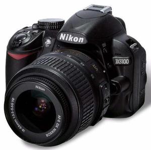 Nikon D3100 Reflex Kit Lente 18-55 Poco Uso