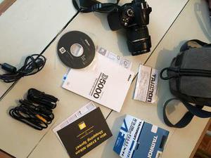 Nikon D5000 + Lente Af 18-200mm F/3.5-6.3 Xr + Accesorios !!