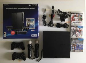 PS3 con kit move y juegos