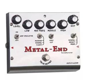 Pedal Distorsion Biyang Metal End