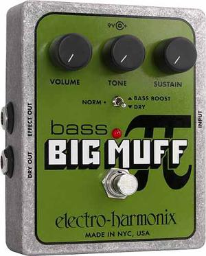 Pedal Electro Harmonix Bass Big Muff Distortion P/ Bajo Nvo!