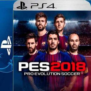 Pes 18 Ps4 Digital Entregas En Minutos 2° Pedilo 20-12