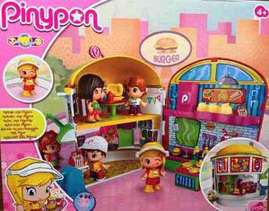 Pinypon Hamburgueseria Con Figura Y Acc  E Toys Mtz