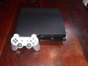 Playstation 3 Slim Con 10 Juegos Originales Y 2 Joystic