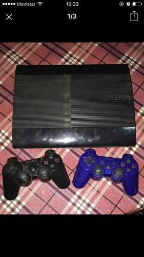 Playstation Superslim 3 + 3 Juegos