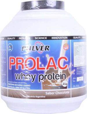 Prolac Whey 4 Kgs Pulver Crecimiento Muscular + Rutina Dieta