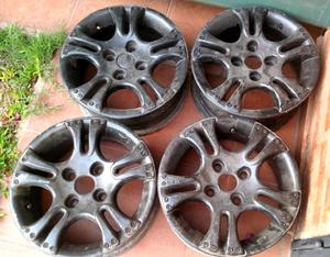 VENDO JUEGO COMPLETO DE LLANTAS R14 4X108 PARA FORD PEUGEOT