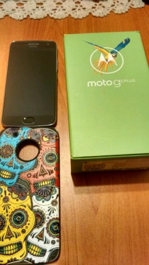 Vendo celular Moto G5 PLUS libre de fabrica, con funda y