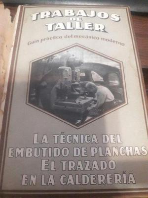 libro trabajo de taller, la tecnica del embutido de planchas