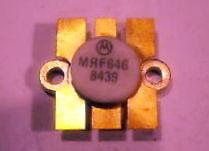 transistor uhf motorola mrf646 nuevo 45w 12,5 volts