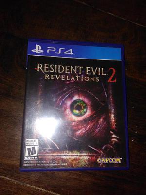 vendo resident evil revelations 2 ps4 impecable!!!