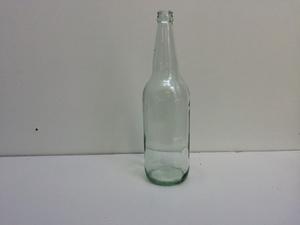 1 Botella De 1 Litro Transparente