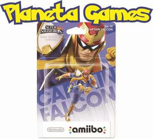 Amiibo Captain Falcon Edicion Smash Bros Blister Cerrado