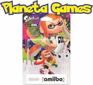 Amiibo Inkling Girl Edicion Splatoon Nuevos Blister Cerrado