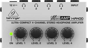 Amplificador De Auriculares Estéreo Behringer Ha400