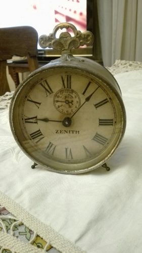 Antiguo Reloj Despertador,con Alarma,no Funciona, Zenith